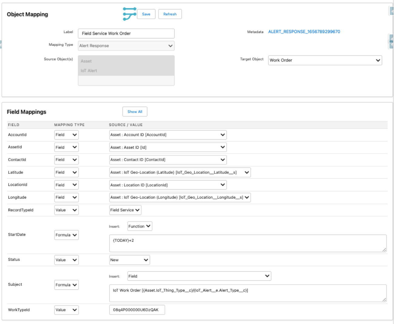 Object Mappings