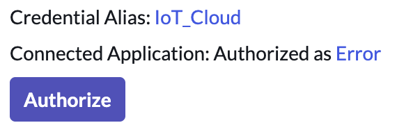 Authorize the Connected Application