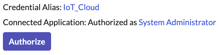 Authorization check