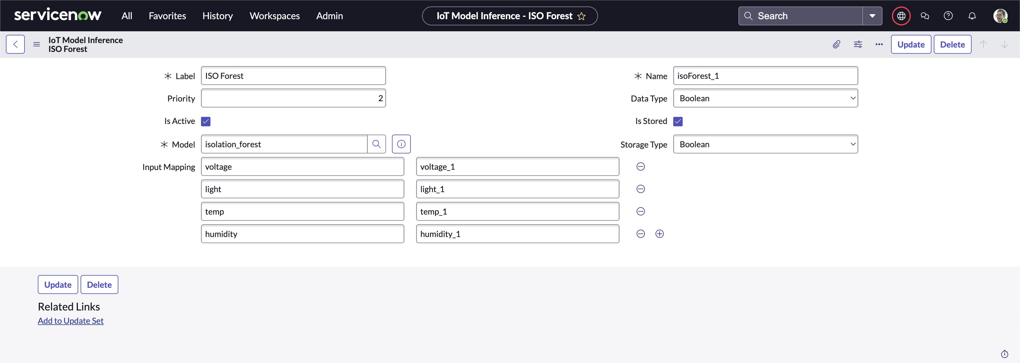 ML Inferences